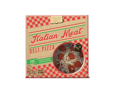 Mama Cozzi's 16" Thin Crust Italian Meat Deli Pizza