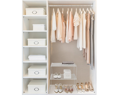 Easy Home Large Stacking Shelf