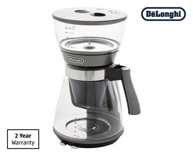 De'Longhi Clessidra 2-in-1 Drip and Pourover Coffee Machine