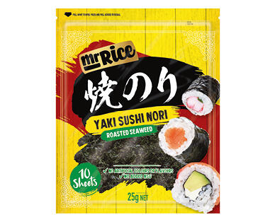 Yaki Sushi Nori Seaweed Sheets 25g