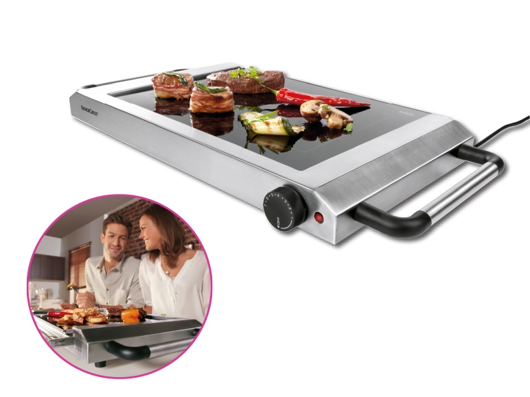 Silvercrest 1,200W Schott Ceramic Glass Grill