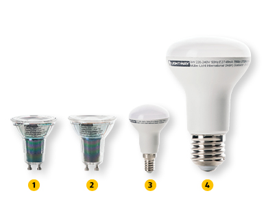 Riflettori LED dimmerabili LIGHTWAY