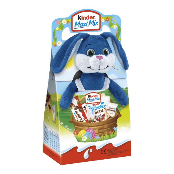 KINDER(R) 				Osterkuscheltier mit Schokolade