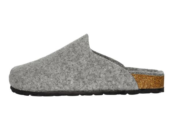 Esmara Adults' Grey Felt Clogs