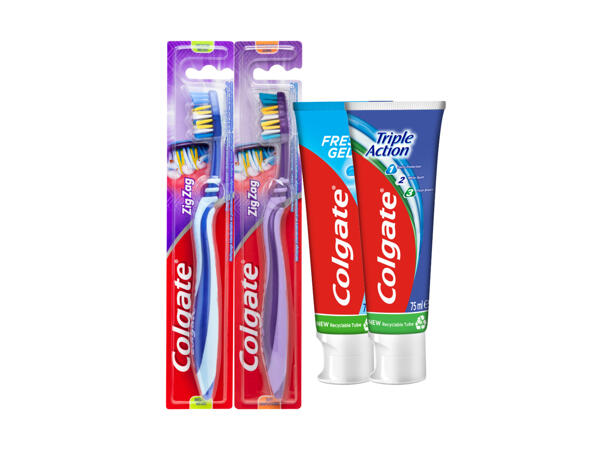 Colgate tandkräm/ tandborste