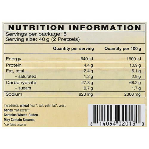 Huober Big Pretzels 10 Pack 200g