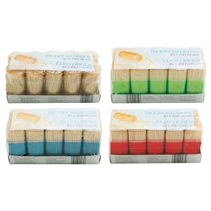 Cure-dents, 10 x 150 pcs