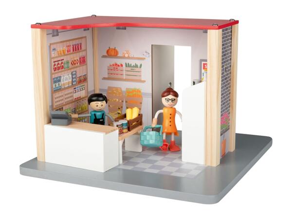Playtive Wooden Room Play Set