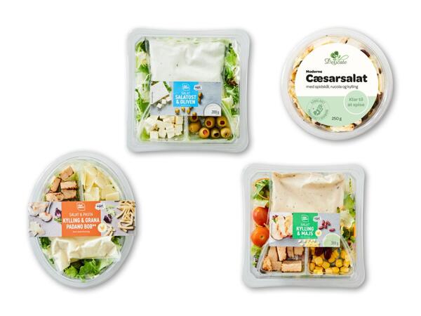 SELECT & GO Salatblanding med dressing