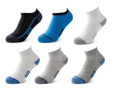 Lily & Dan Boys Socks 10 Pair Ankle or No Show