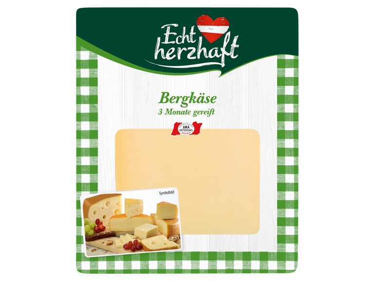 ECHT HERZHAFT Bergkäse