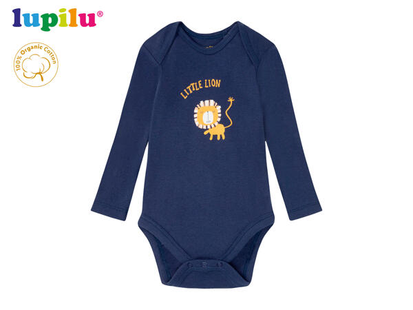 Lupilu Baby Long-Sleeve Bodysuits