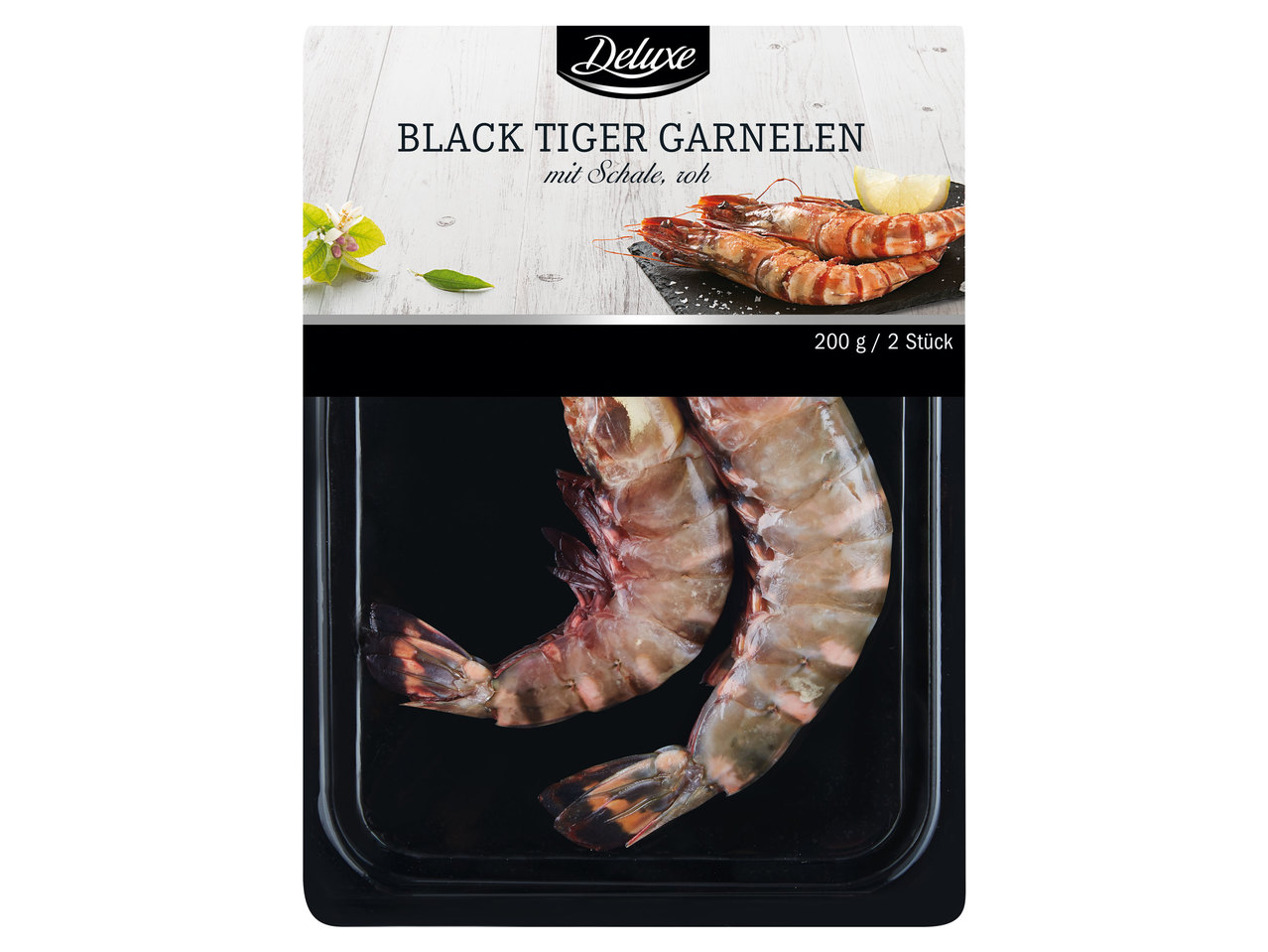 DELUXE Black Tiger Garnelen