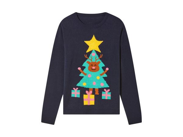 ESMARA(R)/ESMARA MEN(R) Julesweater med LED