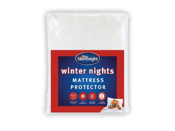 Winter Nights Mattress Protector King Size
