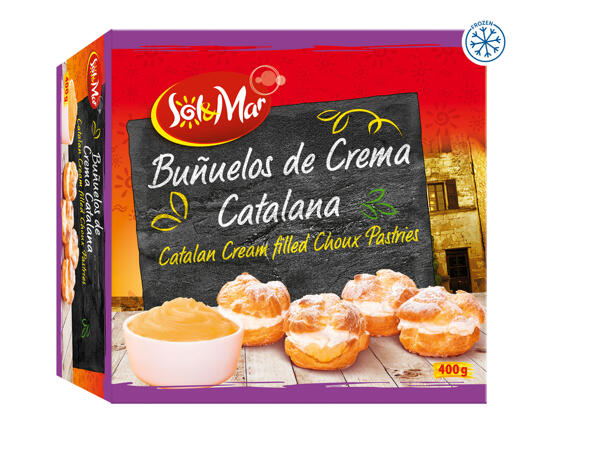 Sol & Mar Catalan Cream filled Choux Pastries