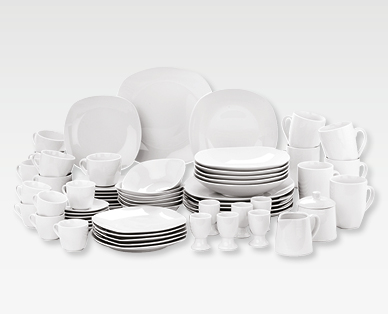 Porzellan Starter-Set, 62-teilig