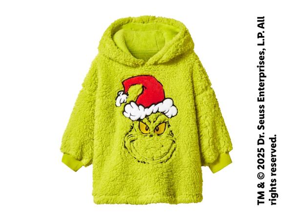 Kids' Grinch Oversized Hoodie
