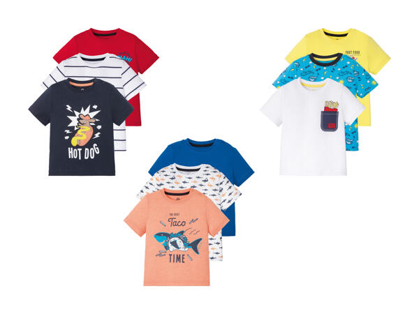 Tee-shirts, lot de 3