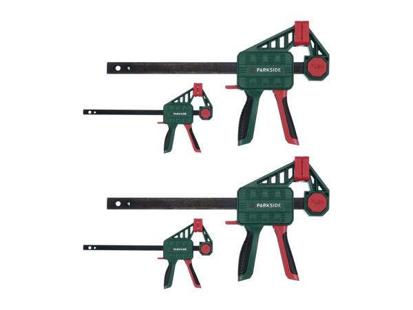 Parkside Bar Clamps - 4 Pack