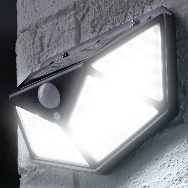 LED-Solar-Sicherheitslicht 2er-Set