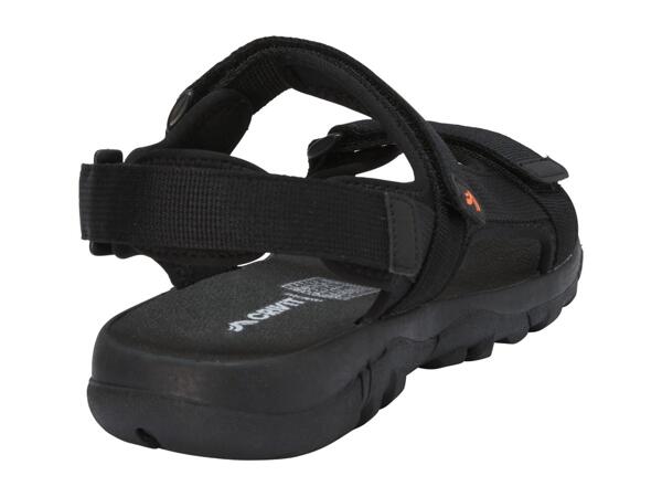 Men's Black Walking Sandals