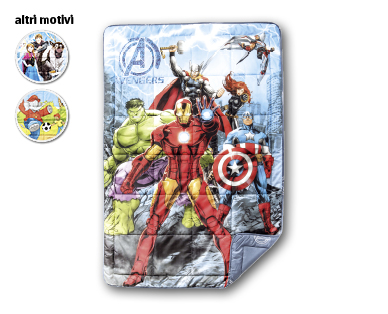 Coperta da giorno per bambini AVENGERS/FROZEN/BENJAMIN BLÜMCHEN(R)