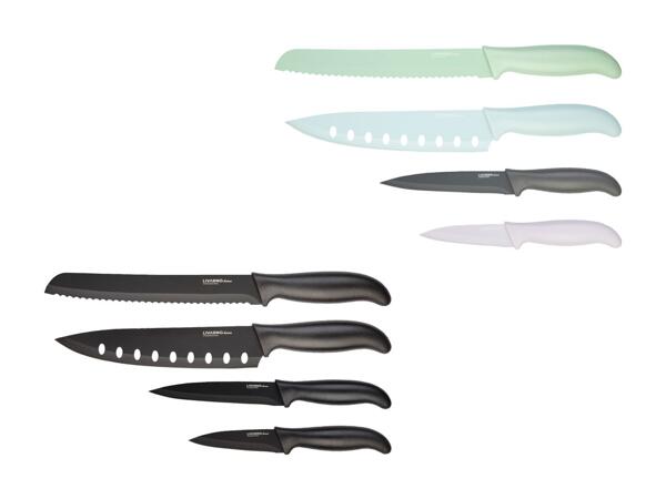 Set de couteaux en acier inox, 4 pièces