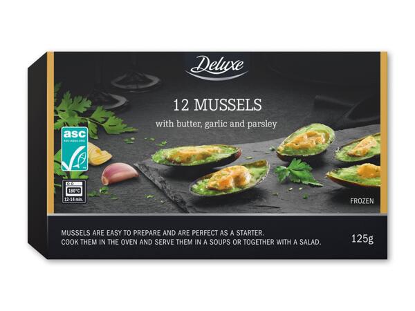 DELUXE Fyldte muslinger