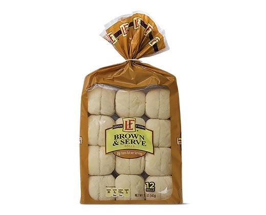 L'oven Fresh 
 Brown & Serve Rolls