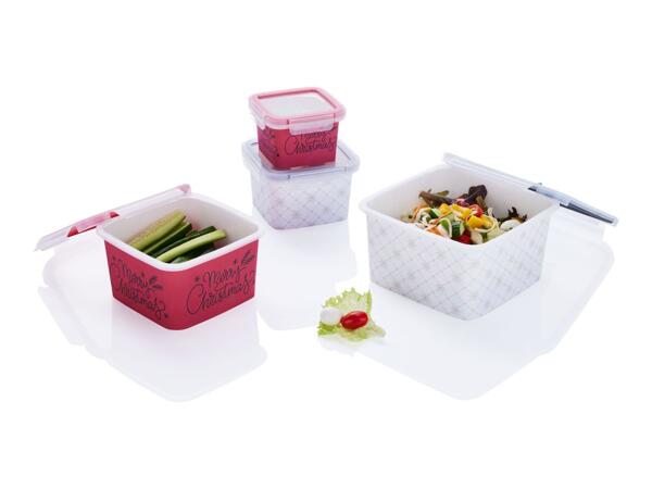 Livarno Home Food Storage Container Set - Set of 4