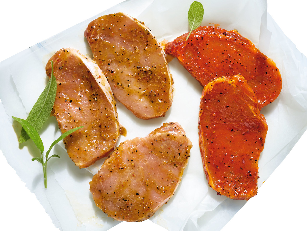 GRILLMEISTER Frische Schweinerückensteaks