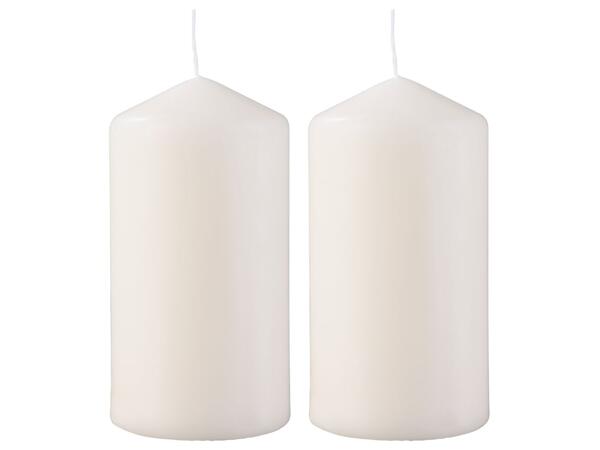 Scented Candle In Glass Jar or Christmas Pillar Candles, 2, 4 or 6 Pieces