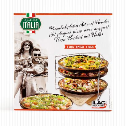 Plaques à pizza, 5 pcs