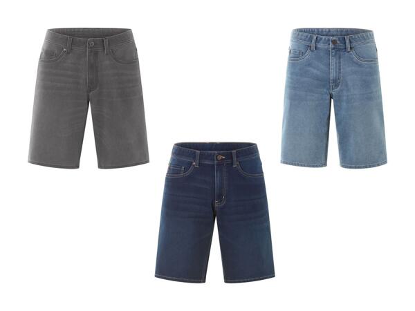 Bermuda en denim doux