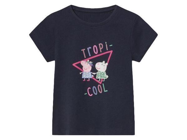 Dívčí triko Prasátko Peppa, 2 kusy
