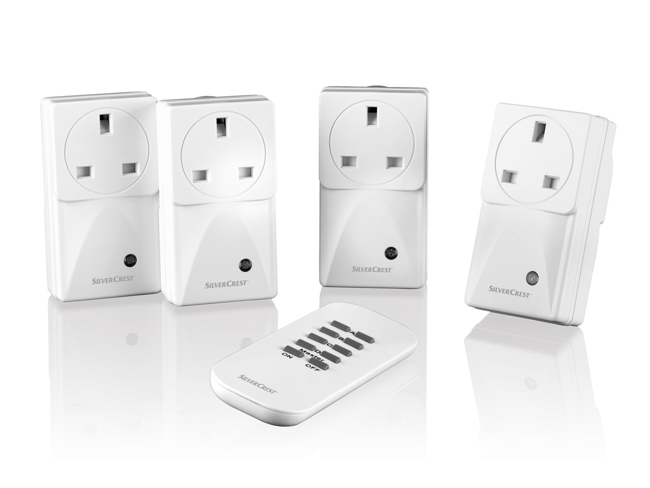 SILVERCREST Indoor Wireless Remote Controlled Sockets