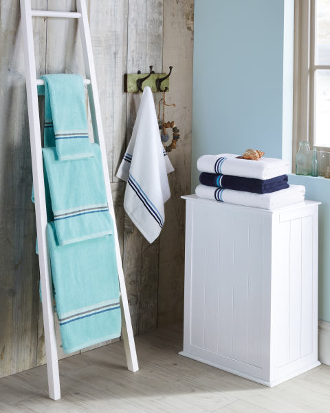 Home Creation Stripe Bath Sheet