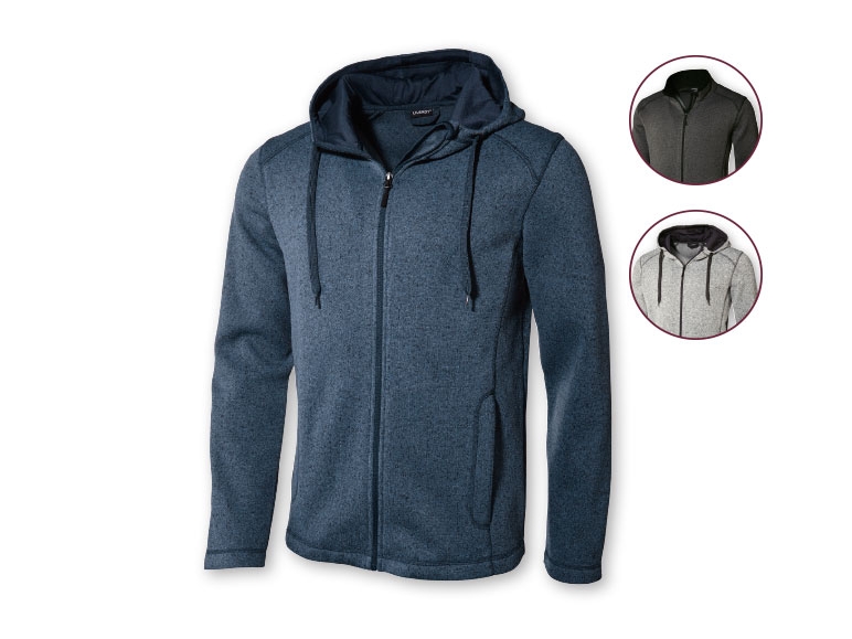 Livergy Men's Knit Fleece Jacket