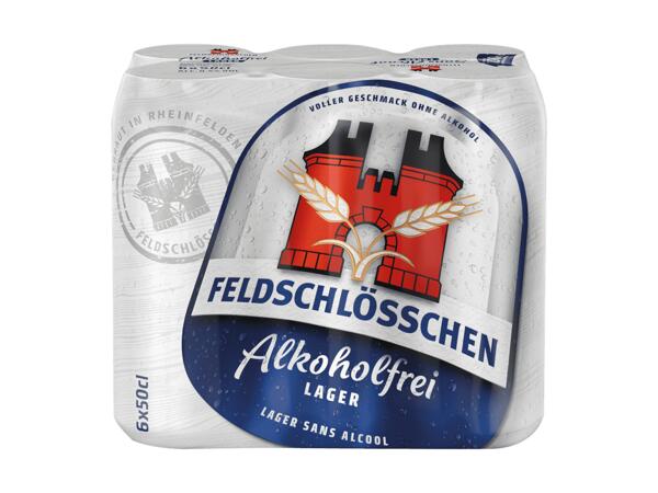Feldschlösschen Bier Alkoholfrei Lager