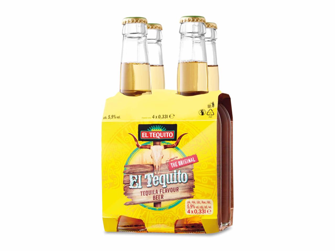 Bière aromatisée à la tequila