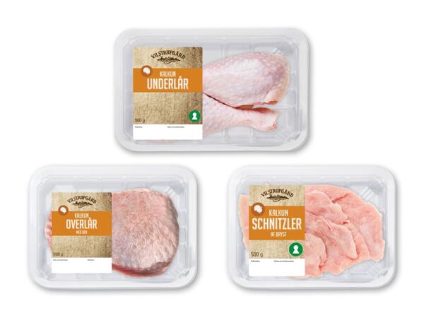 VILSTRUPGÅRD Kalkunoverlår, -underlår eller -schnitzler