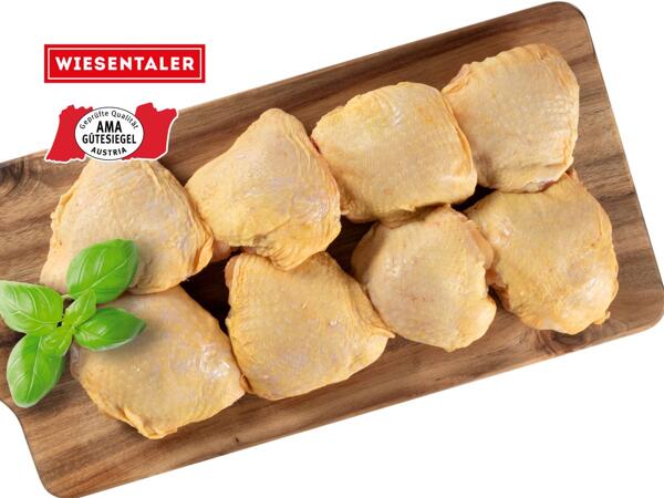 Frische Maishendl Oberkeulen