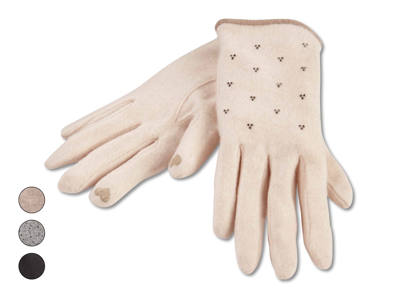 Gants en mailles1