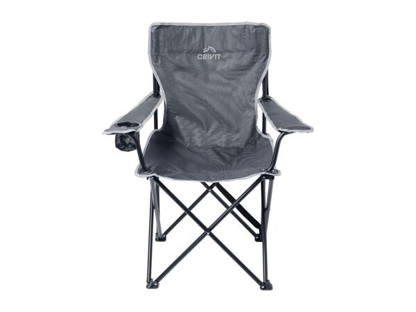 Grey Folding Camping Chair