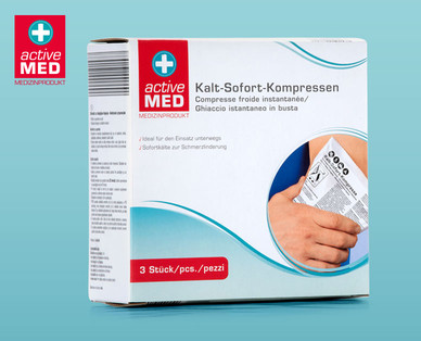 ACTIVE MED Kalt-Sofort-Kompressen