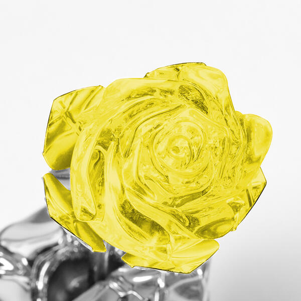 LED-Rose mit Vase