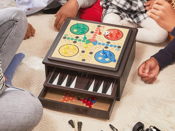 Collection de jeux en bois 10 en 1