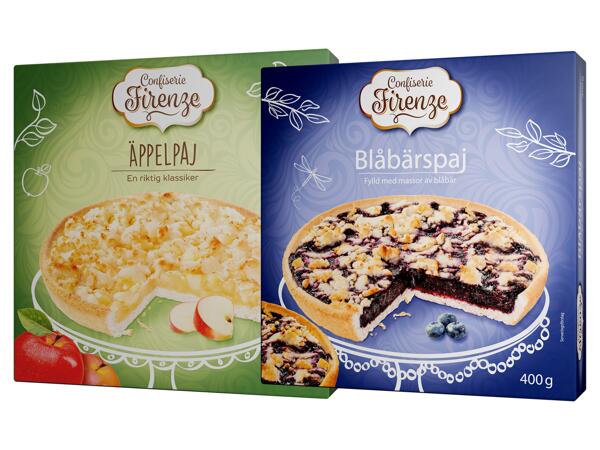 Äppel-/ blåbärspaj