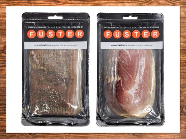 Jambon fumé campagnard/​lard paysan